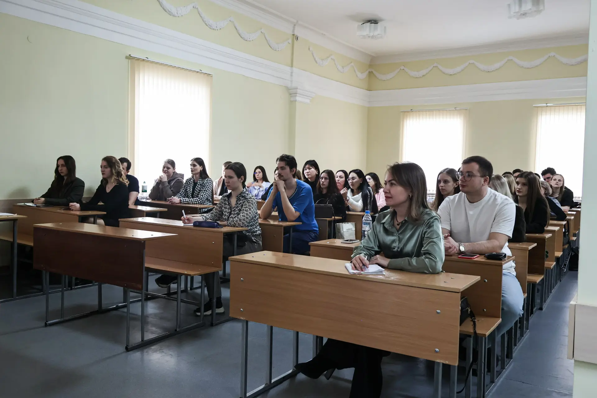 26 марта в АГМУ состоялась традиционная встреча со студентами 6 курса