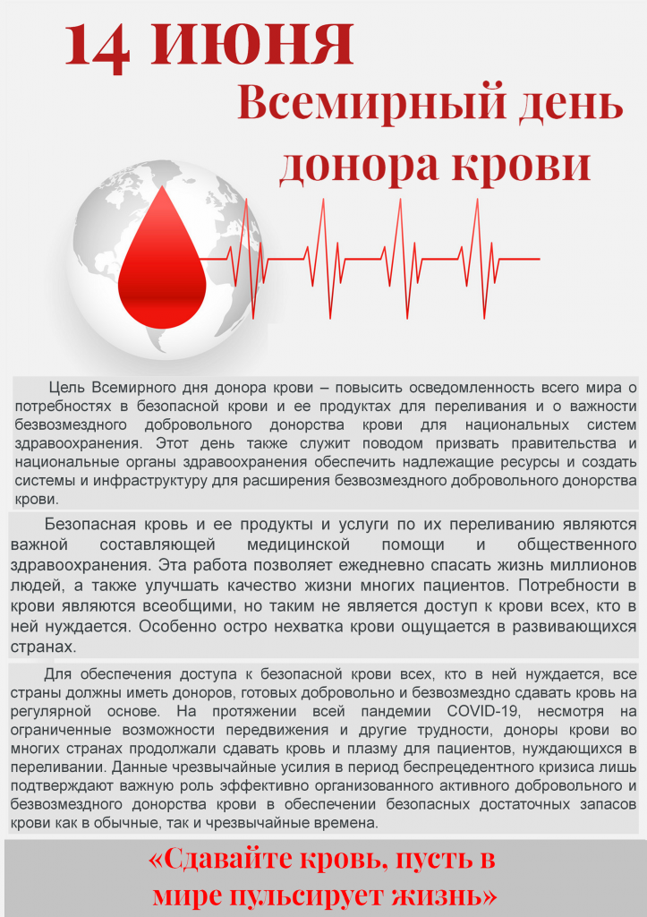 Тест на донора крови